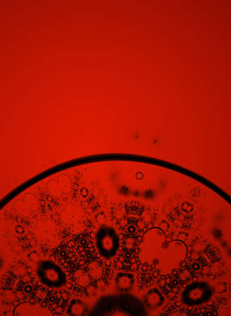 Christmas background. Abstract design. Red and white.の写真素材
