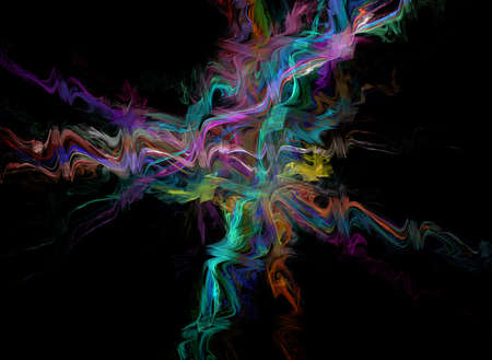 Dark Background with colorsの写真素材
