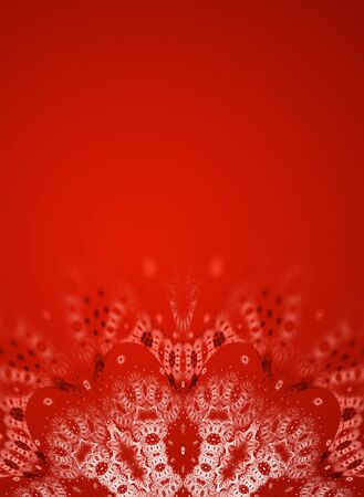Christmas background. Abstract design. Red and white.の写真素材