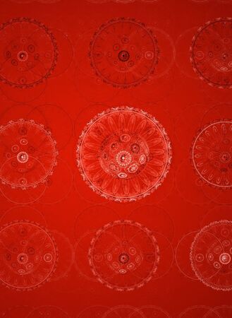 Christmas background. Abstract design. Red and white.の写真素材