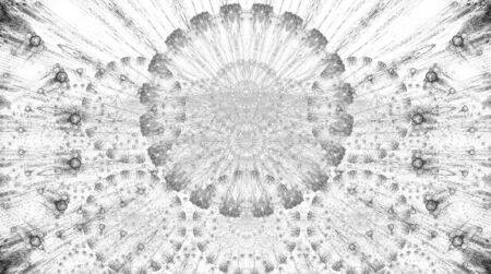 elaborate design background with patterns of color and lightの写真素材