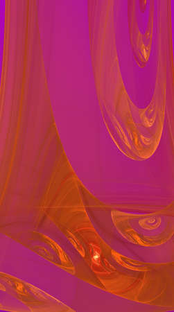 abstract forms with light effectsの写真素材
