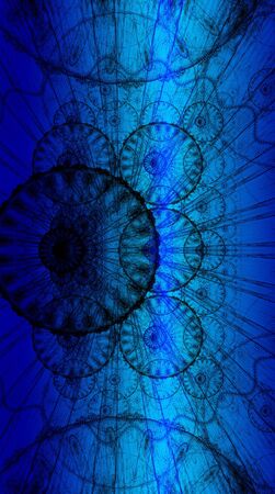 Soft blue background, creative designの写真素材