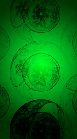 Green background, abstract designの写真素材