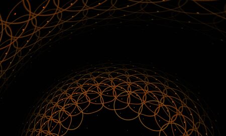 Dark Background with colorsの写真素材