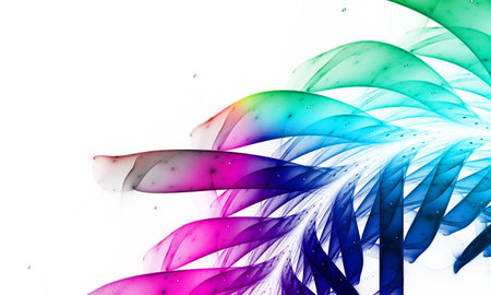 Rainbow background for modern composition.の写真素材