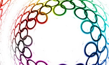 Rainbow background for modern composition.の写真素材