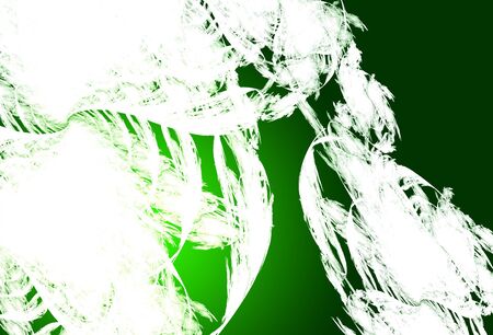 Ecological background. Abstract design. Green and whiteの写真素材