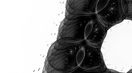 grey abstract background,clean designの写真素材