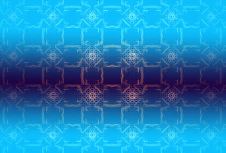 Blue and red background, lightsの写真素材