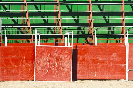 Fighting bull picture from Spain. Black bullの写真素材