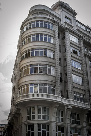 Image of the city of Madrid, its characteristic architectureのeditorial素材