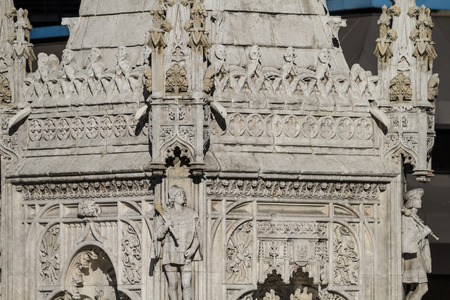 Monument Colon. In 1893 this plaza was named Plaza de Colon to commemorate the explorer Christopher Columbus (Cristobal Colon in Spanish)のeditorial素材