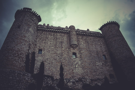 Fortification, Medieval castle, spain architectureのeditorial素材