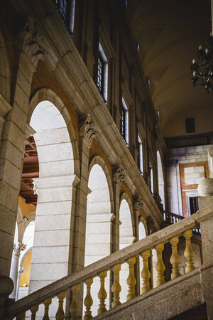 toledo alcazar fortress destroyed during the Spanish Civil Warのeditorial素材