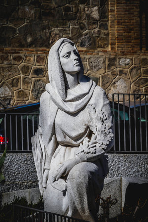 Alcazar, fortress, Tourism, Toledo, most famous city in spainのeditorial素材