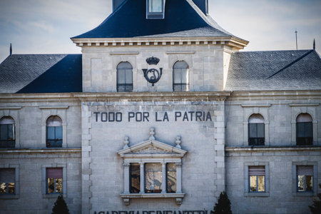 Alcazar, fortress, Tourism, Toledo, most famous city in spainのeditorial素材