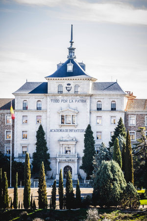 Alcazar, fortress, Tourism, Toledo, most famous city in spainのeditorial素材