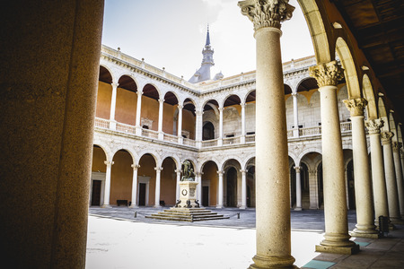 Alcazar, fortress, Tourism, Toledo, most famous city in spainのeditorial素材
