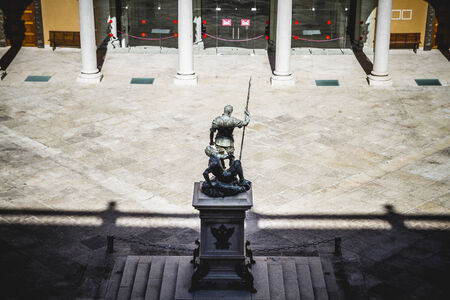 Alcazar, fortress, Tourism, Toledo, most famous city in spainのeditorial素材