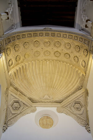 Santa Maria la Blanca is a temple located in the Spanish city of Toledo. Built in 1180 as a synagogueのeditorial素材
