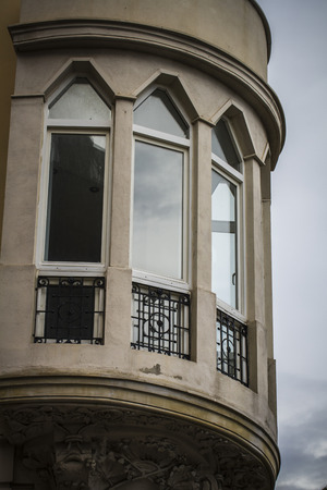 Spanish city of Valencia, Mediterranean architectureの写真素材