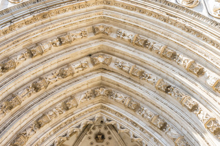 amazing and beautiful cathedral in Toledo, Spain