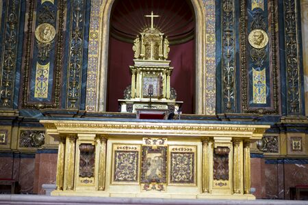 Holy Week in Spain, images of virgins and representations of Christ, scenes of faith in churches and temples of worship of Christendomのeditorial素材