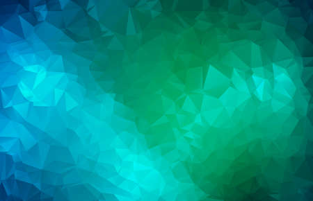 Ecology, abstract irregular polygon background with a triangle pattern in full multi color - low polyの写真素材