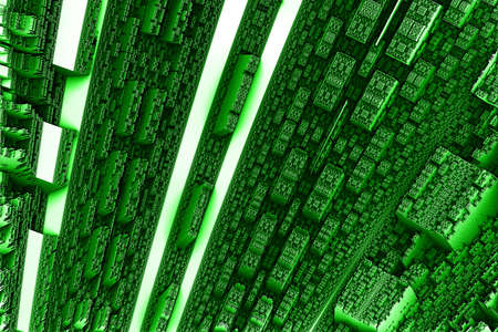 3d fractal background. decorative image for designの写真素材