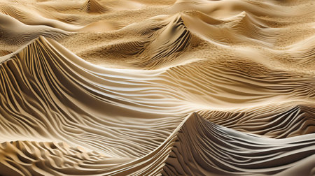 Ethereal AI-crafted sandscapes evoke mystery and tranquility, ideal for backgrounds.の素材