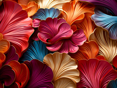 Abstract design, ideal for backgrounds and dynamic visuals.の素材