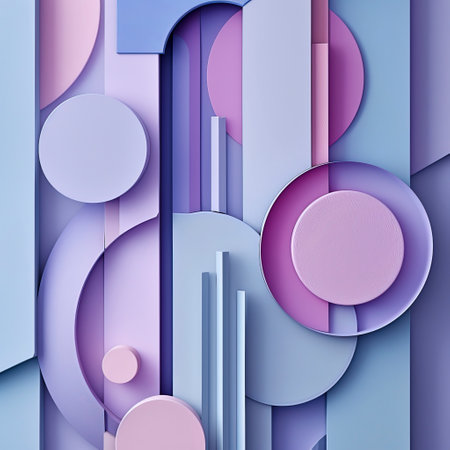 An abstract digital art piece, ideal for modern design backgrounds.の素材