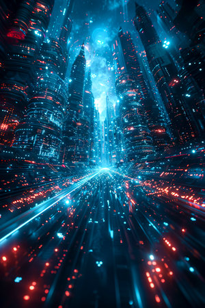 Immerse Yourself in Stunning 3D Renderings: Embrace the Future of Visual Technology created with Generative AI technologyの素材