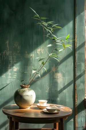 Dreamy Atmosphere: Chinese Cultural Themes Created with Generative AI Technologyの素材