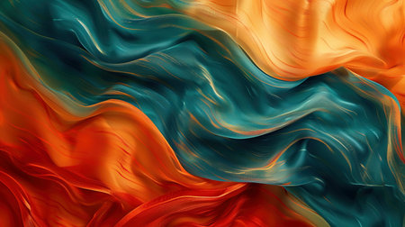 Vibrant Fabric Swirls: Created with Generative AI technologyの素材