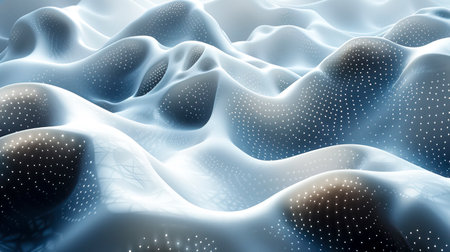 Ethereal Abstract Minimalist Textures for Wallpaper Backgrounds created with Generative AI technologyの素材
