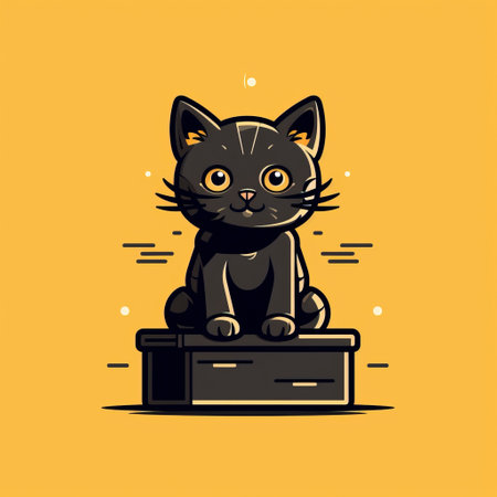 The Adventures of Box Cat: A Whiskered Tale created with Generative AI technologyの素材