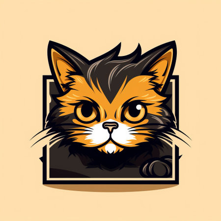 The Adventures of Box Cat: A Feline's Journey Through the Pixelated World created with Generative AI technologyの素材