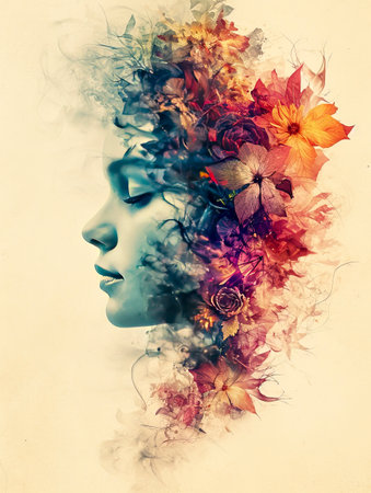 The Infinite Connection: Exploring Neural Networks Through Cultures of the Mind in Minimalist Poster Art created with Generative AI technologyの素材