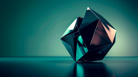 Digital Horizon: The Power of Tomorrow in a Single Shape created with Generative AI technologyの素材