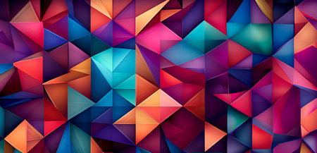 Abstract Geometric Shapes Backgrounds Collection created with Generative AI technologyの素材