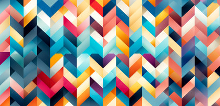 Innovative geometric designs take center stage in this futuristic polygon pattern, ideal for cutting-edge creativity, created with Generative AI technology.の素材