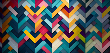 Vibrant Geometric Patterns for Dynamic Wallpapers created with Generative AI technologyの素材