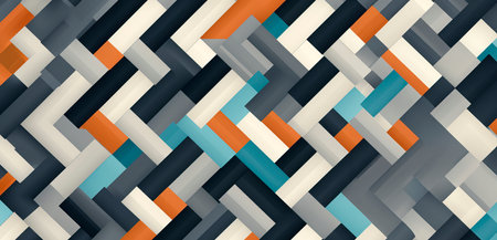 Chic Geometric Design for Versatile Applications created with Generative AI technologyの素材