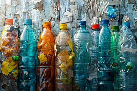 Revolutionizing Plastic Recycling to Combat Environmental Pollution created with Generative AI technologyの素材