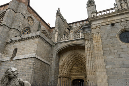 Experience the Majesty of Ãvila's Cathedralの写真素材