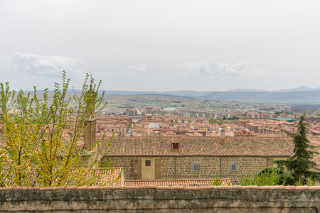Scenic Views from the Walls of Ãvila, Spainの写真素材