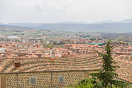 Panoramic Scenery from the Walls of Avila, Spainの写真素材