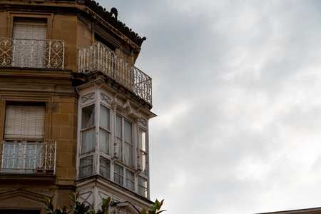 Streets of Haro, Capital of Rioja, La Rioja, Spainの写真素材